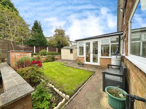 Rear garden- click for photo gallery